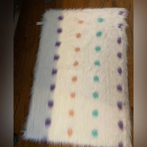 Polka dot rug